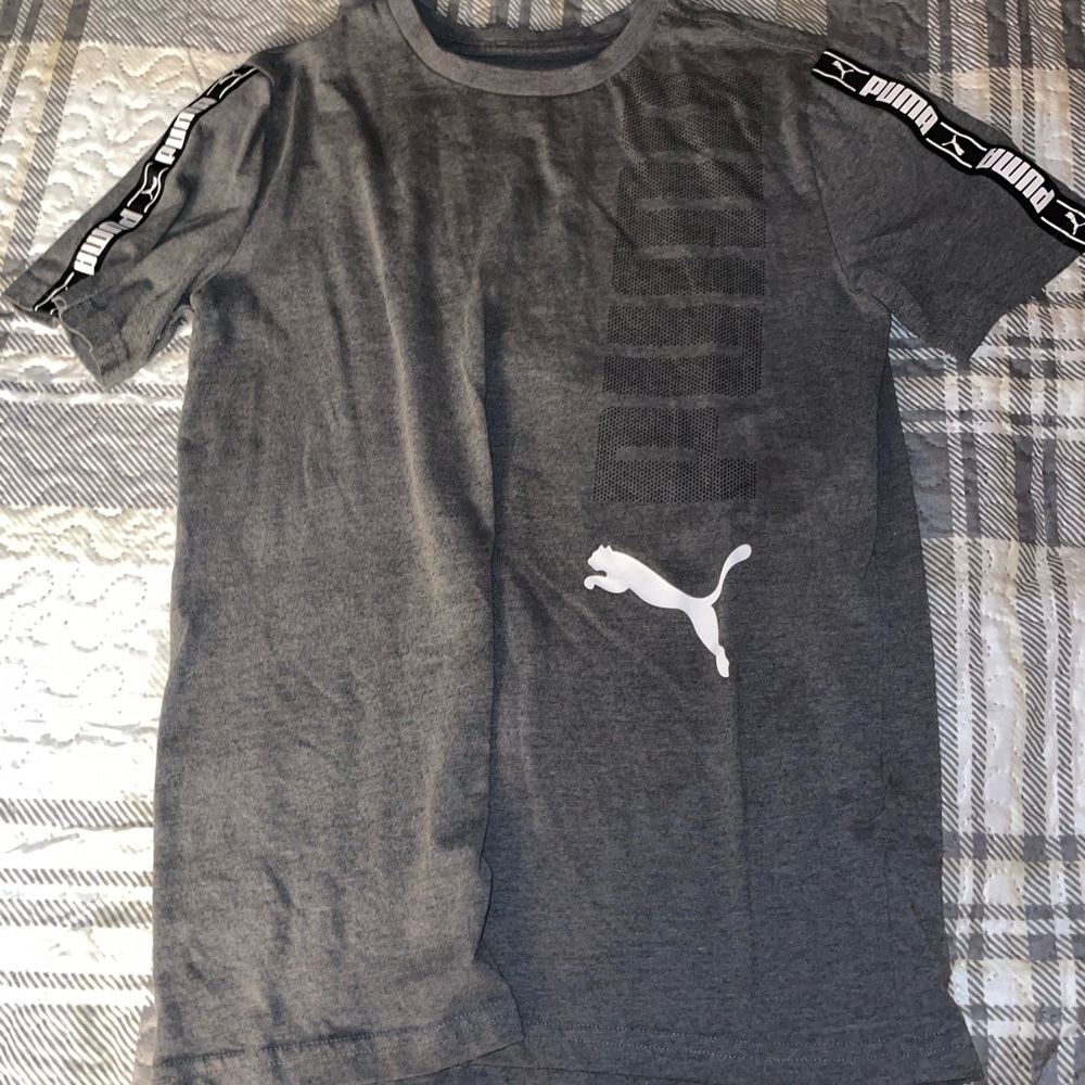 Puma Charcoal Gray Men's Tee